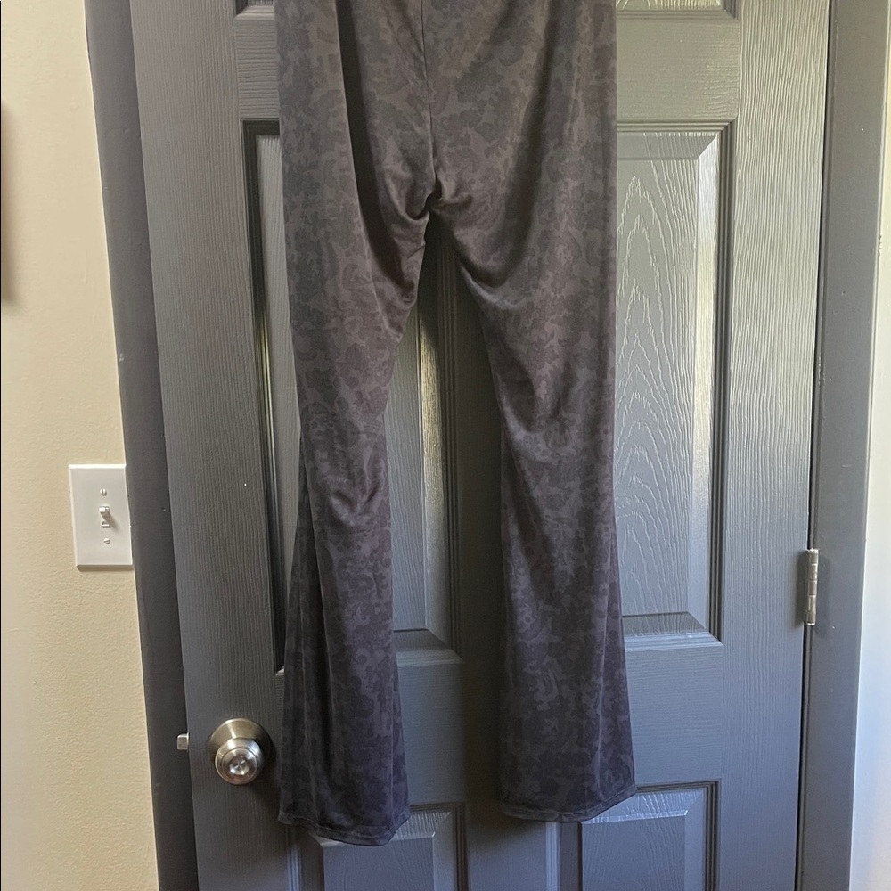 NWT Torrid Black Flared Mesh Pants - Picture 7 of 9